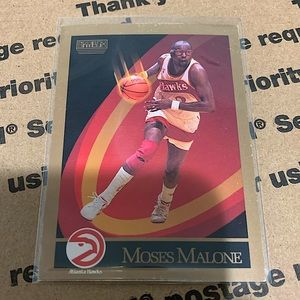 Moses Malone ‘90 SkyBox Card